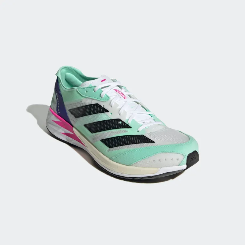 adidas Adizero Adios 7 Cloud White / Core Black / Pulse Mint (GV9059)