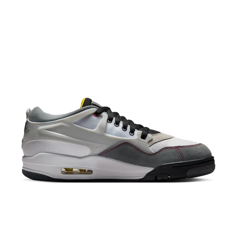Jordan 4 RM Premium “White Black Smoke Grey Fire Red” (IB8052-100)