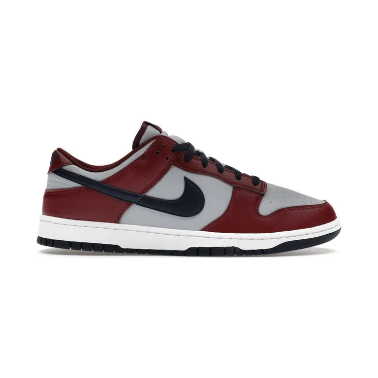 Nike Dunk Low Retro Wolf Grey Obsidian Dark Team Red (HF5441-003)