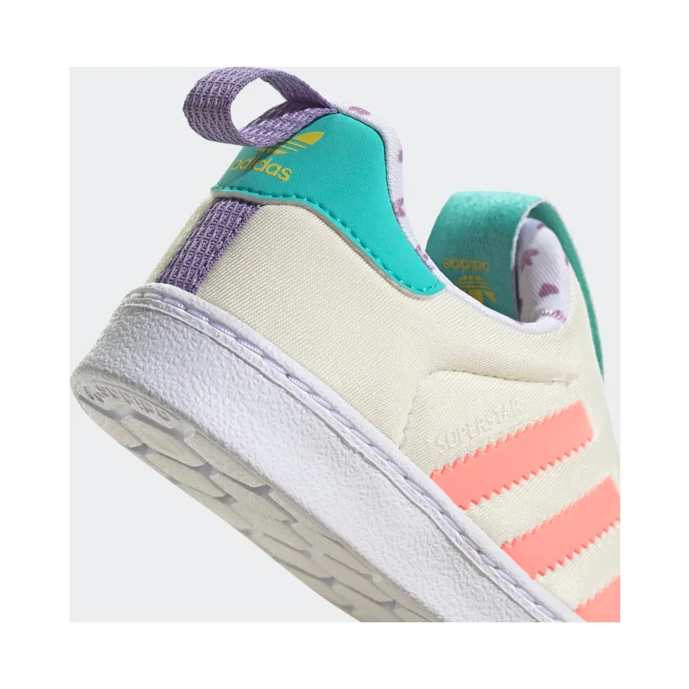 Adidas Superstar 360 Ecru Tint / Acid Red / Semi Mint Rush (GX3291)