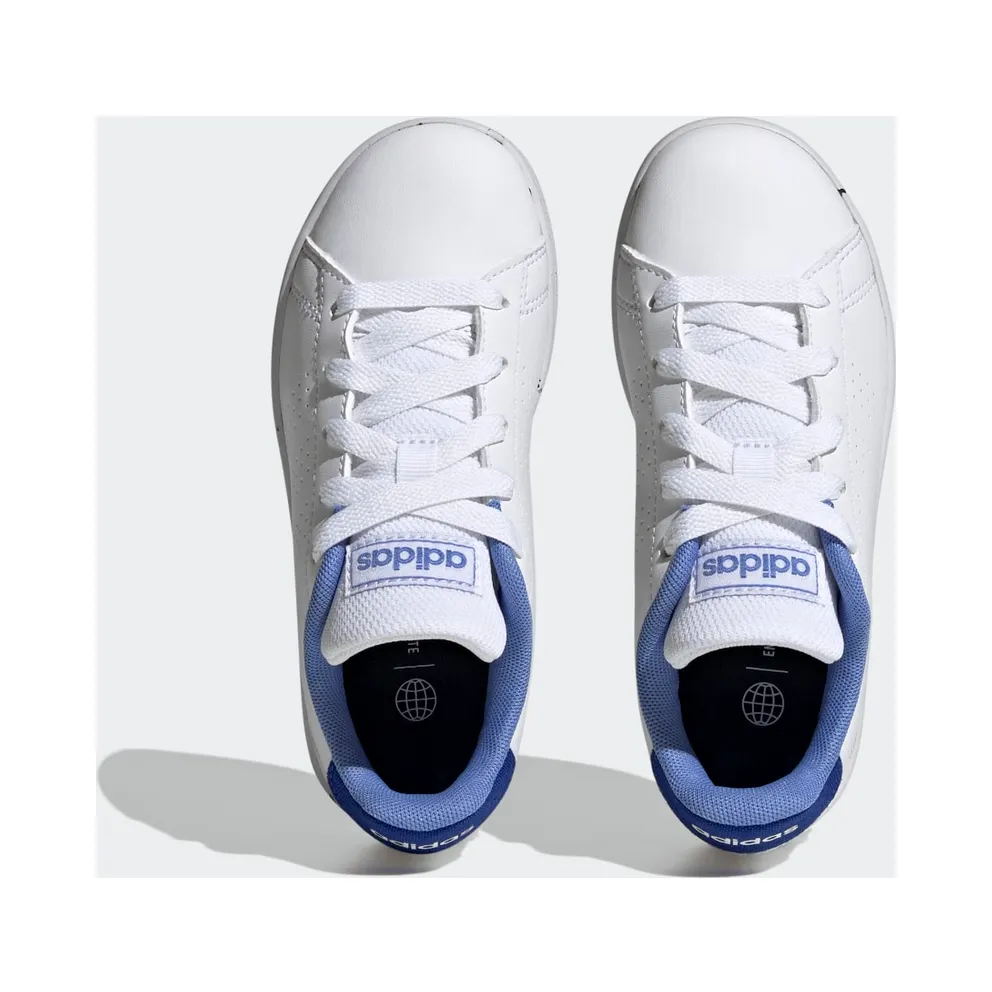 Adidas Advantage Lifestyle Court Lace Cloud White / Cloud White / Blue Fusion (H06160)