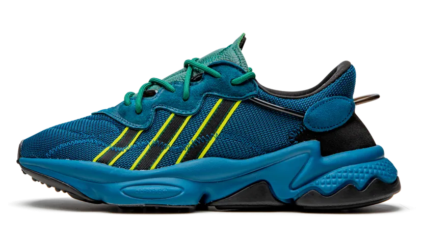 Adidas Pusha T x Ozweego ‘King Push’ Tech Mineral/Dark Green/Semi Solar Yellow (FV2480)