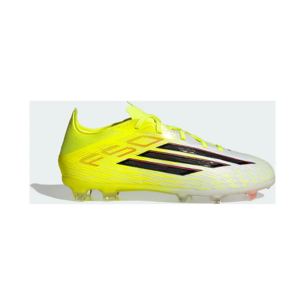 adidas F50 Elite Firm Ground Football Boots Kids “Team Solar Yellow 2 / Core Black / Lucid Red” (JR8965)