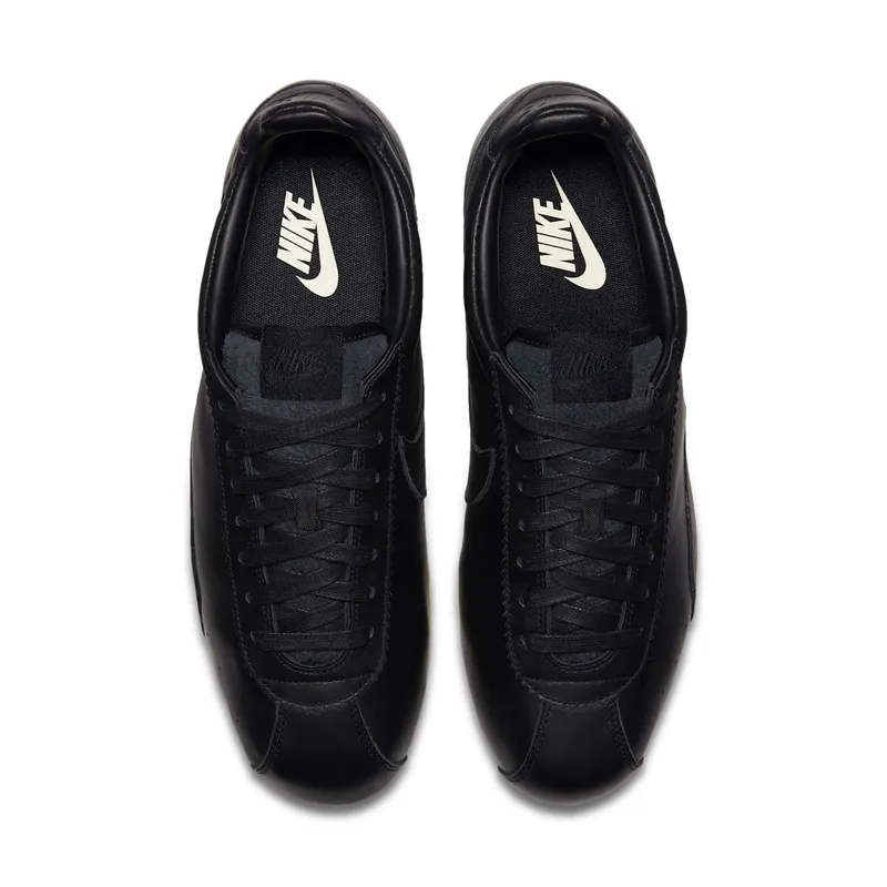 Nike  Classic Cortez Premium Swooshless Black Black/Sail/Black (807480-003)