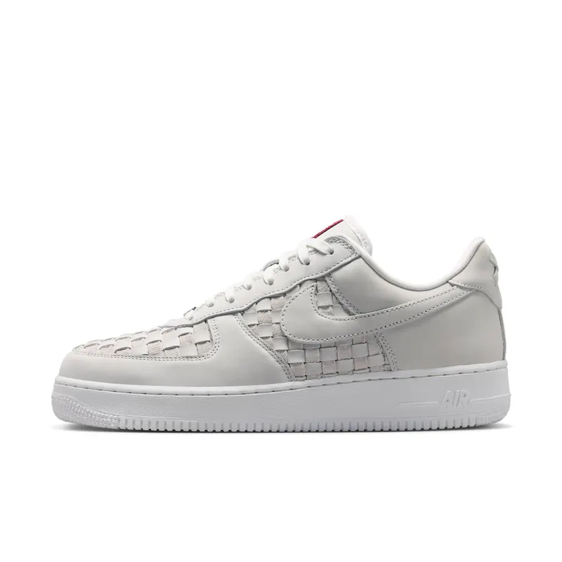 Nike Air Force 1 Low Retro Premium “Summit White / Team Red / Metallic Silver” (IM5755-101)