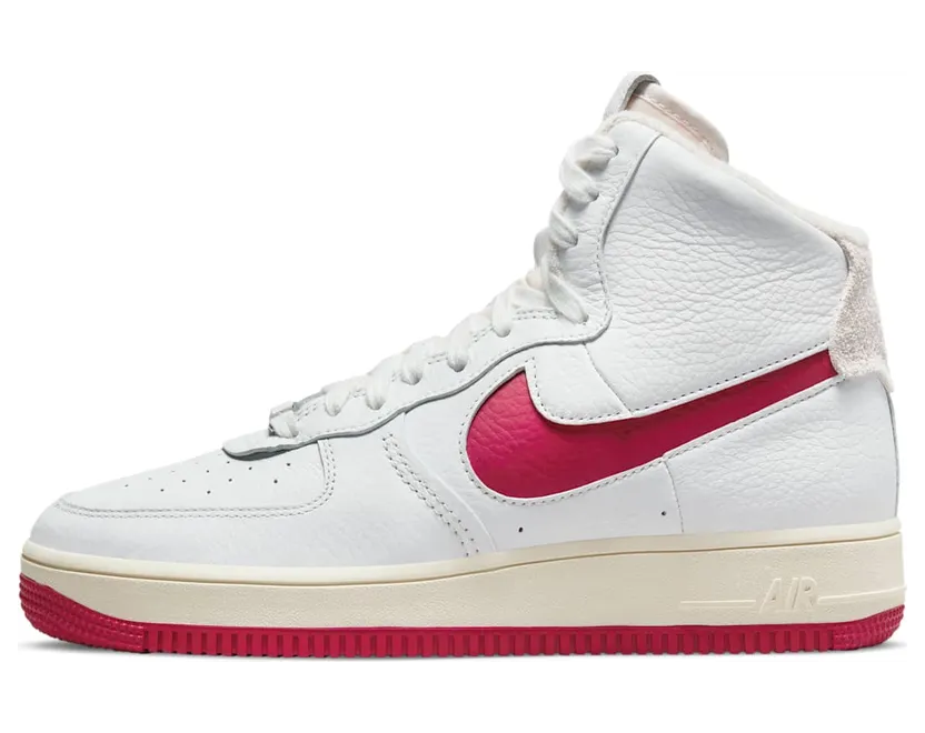 Nike Air Force 1 Strapless Summit White Gym Red (DC3590-100)