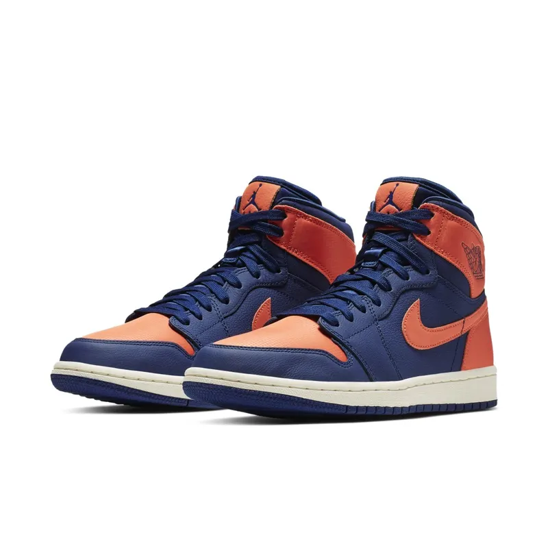 Jordan 1 Retro High Blue Void Turf Orange (W) Blue Void/Blue Void-Turf Orange-Sail (AH7389-408)