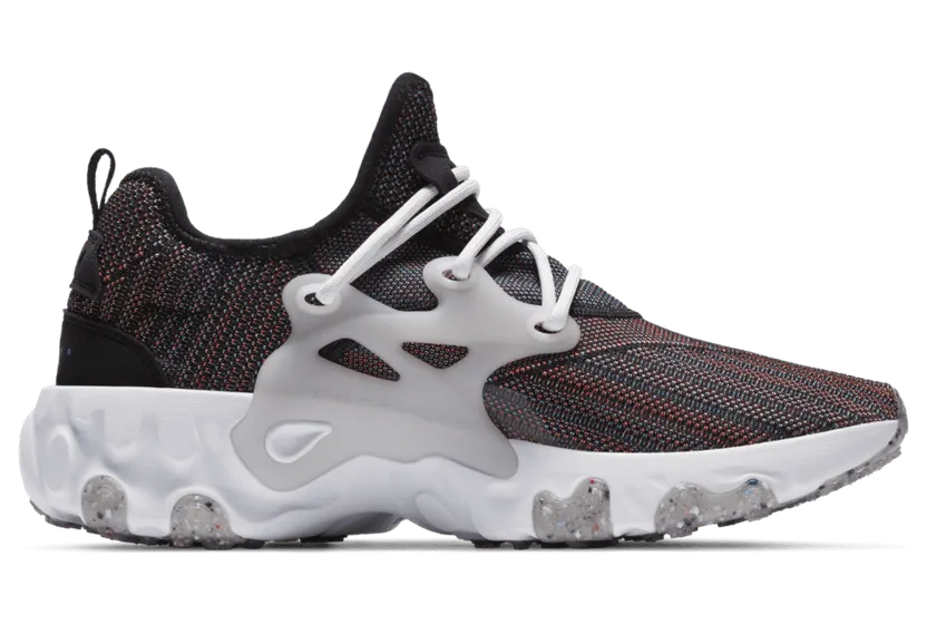Nike React Presto Flyknit Multi Black
