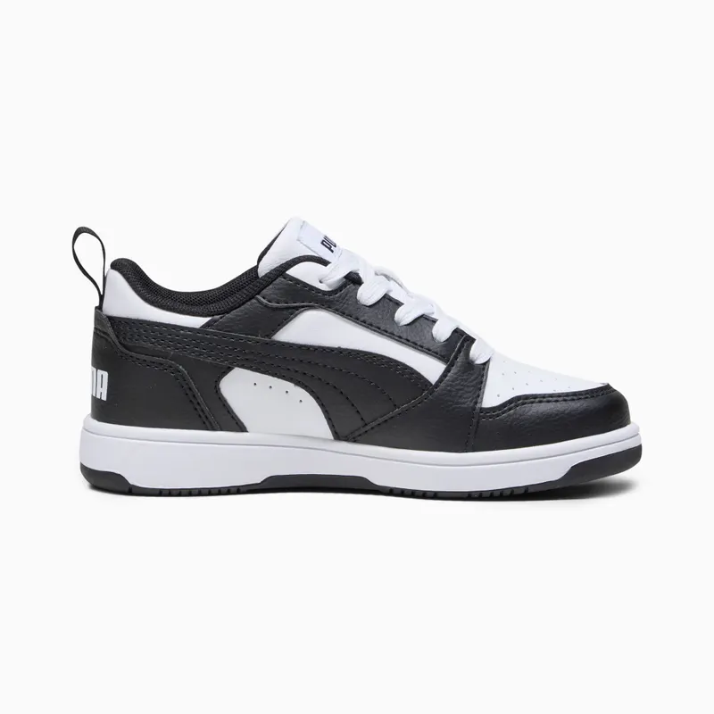 Puma Rebound V6 Lo White/Black (393834-01)