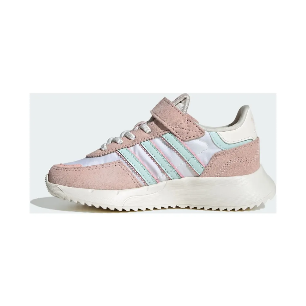 Adidas Retropy F2 Shoes Kids Core White / Halo Mint / Sandy Pink (JR7990)