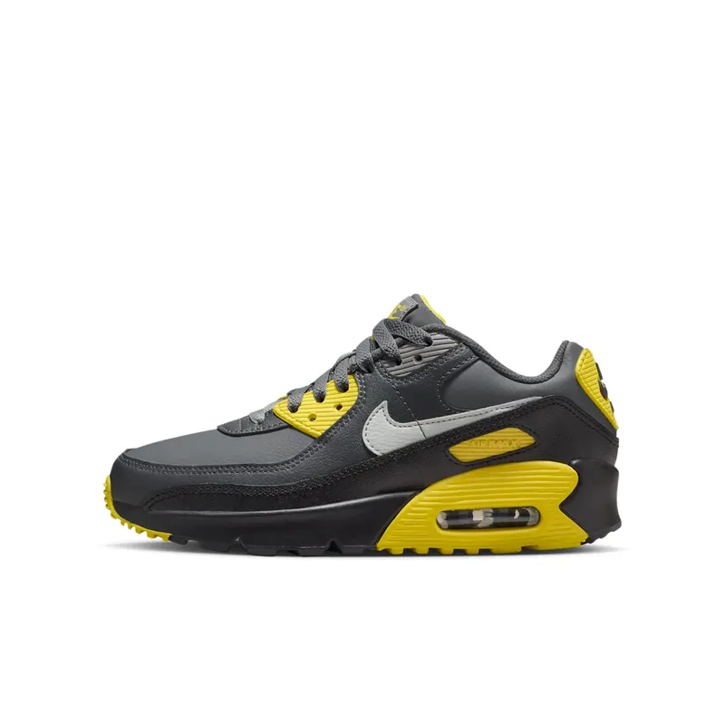 Nike Air Max 90 LTR GS “Lightning Smoke Grey Anthracite Light Silver” (CD6864-702)