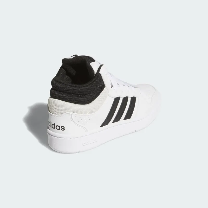 Adidas HOOPS MID CLASSIC Shoes Cloud White / Core Black / Orbit Grey (KI1077)