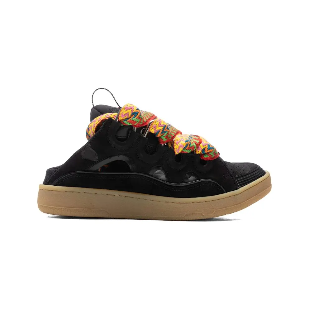 Lanvin Leather Curb Mules Black (FM-SKDM02-DRAG-E2210)