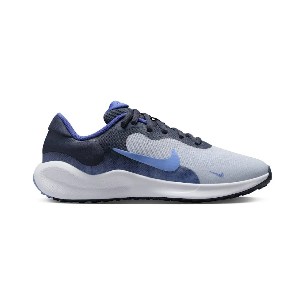 Nike Revolution 7 Football Grey Thunder Blue Astronomy Blue Royal Pulse (FB7689-007)
