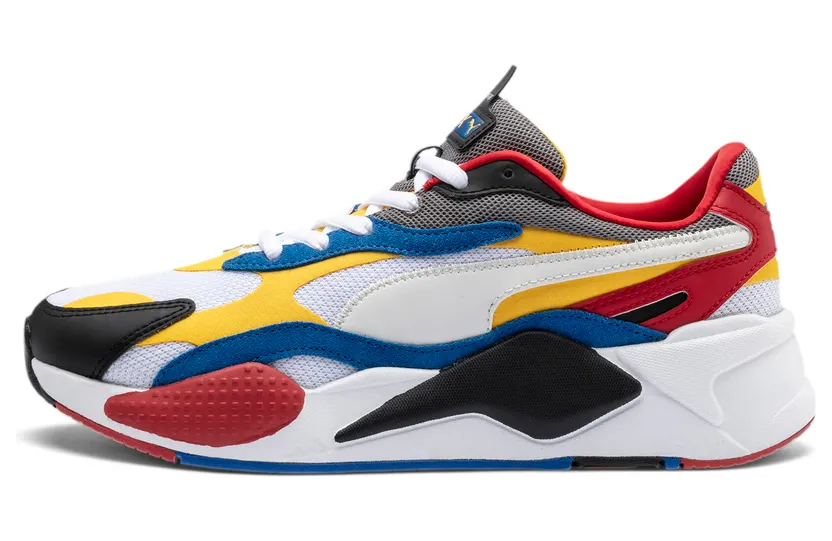 Puma RS-X3 Puzzle White Yellow