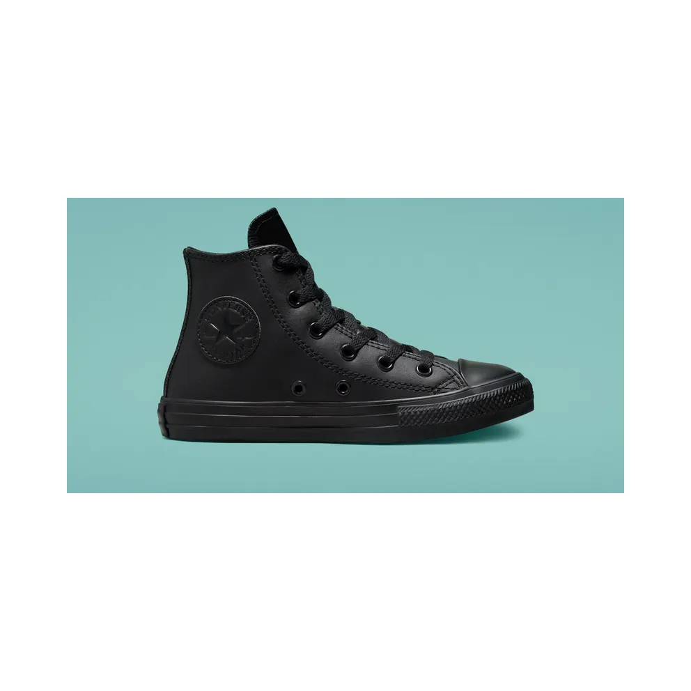 Converse Chuck Taylor All Star Leather Black/Black/Black (A00919C)