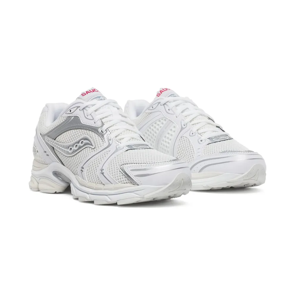 Saucony ProGrid Triumph 4 Heritage Pack White Silver (S70841-1)