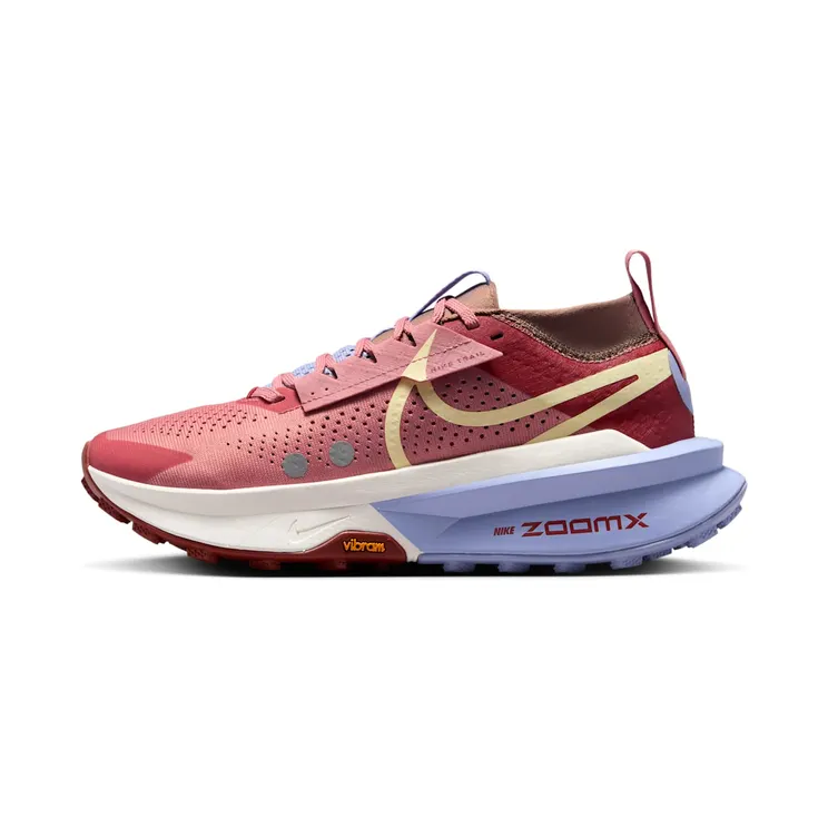 Nike ZoomX Zegama Trail 2 “Red Stardust / Mars Stone / Lilac Ice / Alabaster” (FD5191-600)