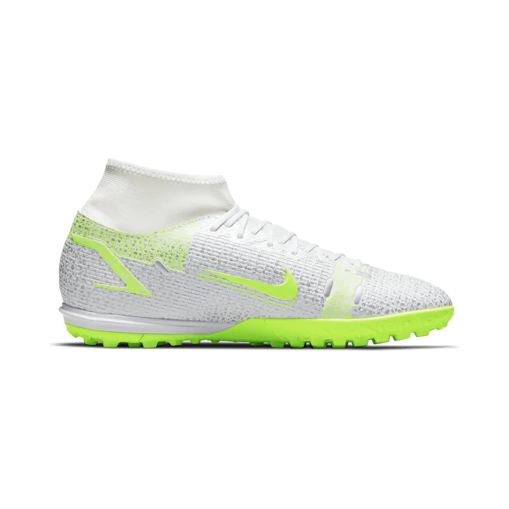 Nike Mercurial Superfly 8 Academy TF Metallic Silver Volt (CV0953-107)