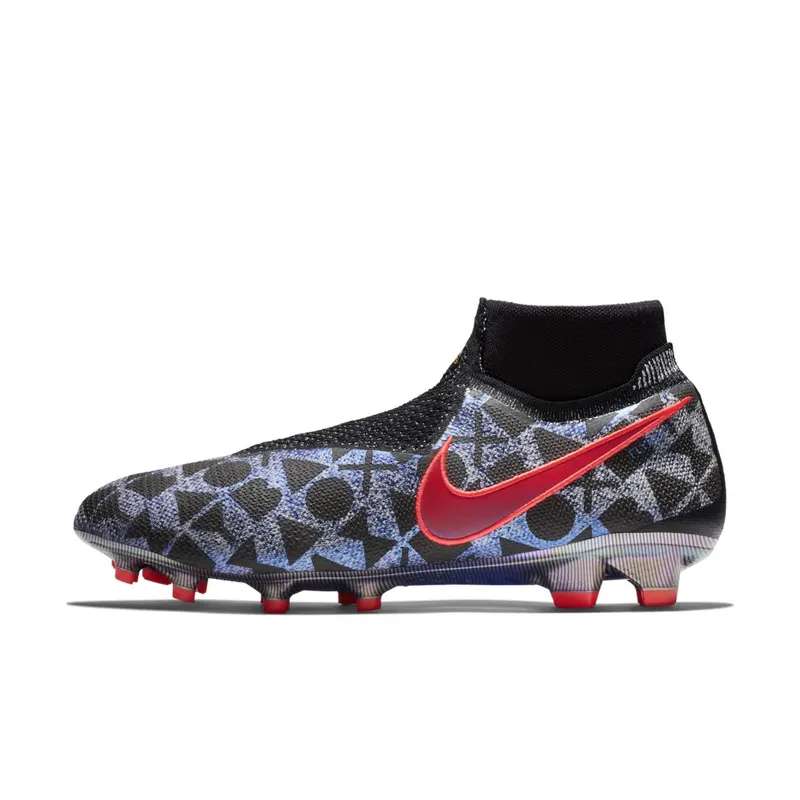 Nike Phantom Vision Elite Dynamic Fit FG EA Sports White/Bright Crimson-University Blue-Black (BQ5722-110)