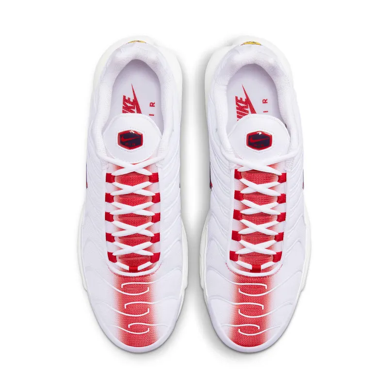Nike Air Max Plus White University Red (FN3410-100)