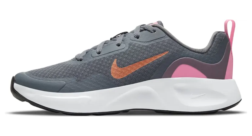 Nike WearAllDay GS ‘Smoke Grey’ Smoke Grey/Pink Glow/Off Noir/Metallic Copper (CJ3816-006)
