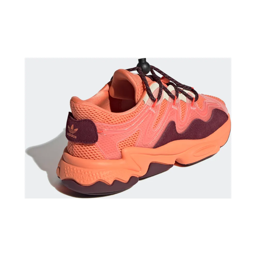 adidas OZWEEGO Plus Semi Coral / Maroon / Glow Pink (H01567)