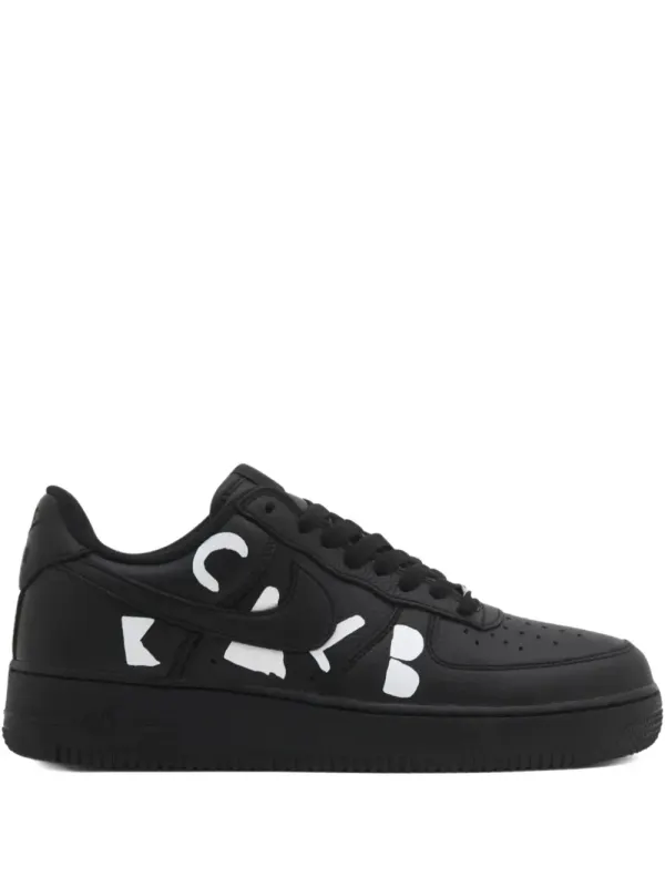 Comme Des Garçons x Nike Air Force 1 Low – Black (10K101002)