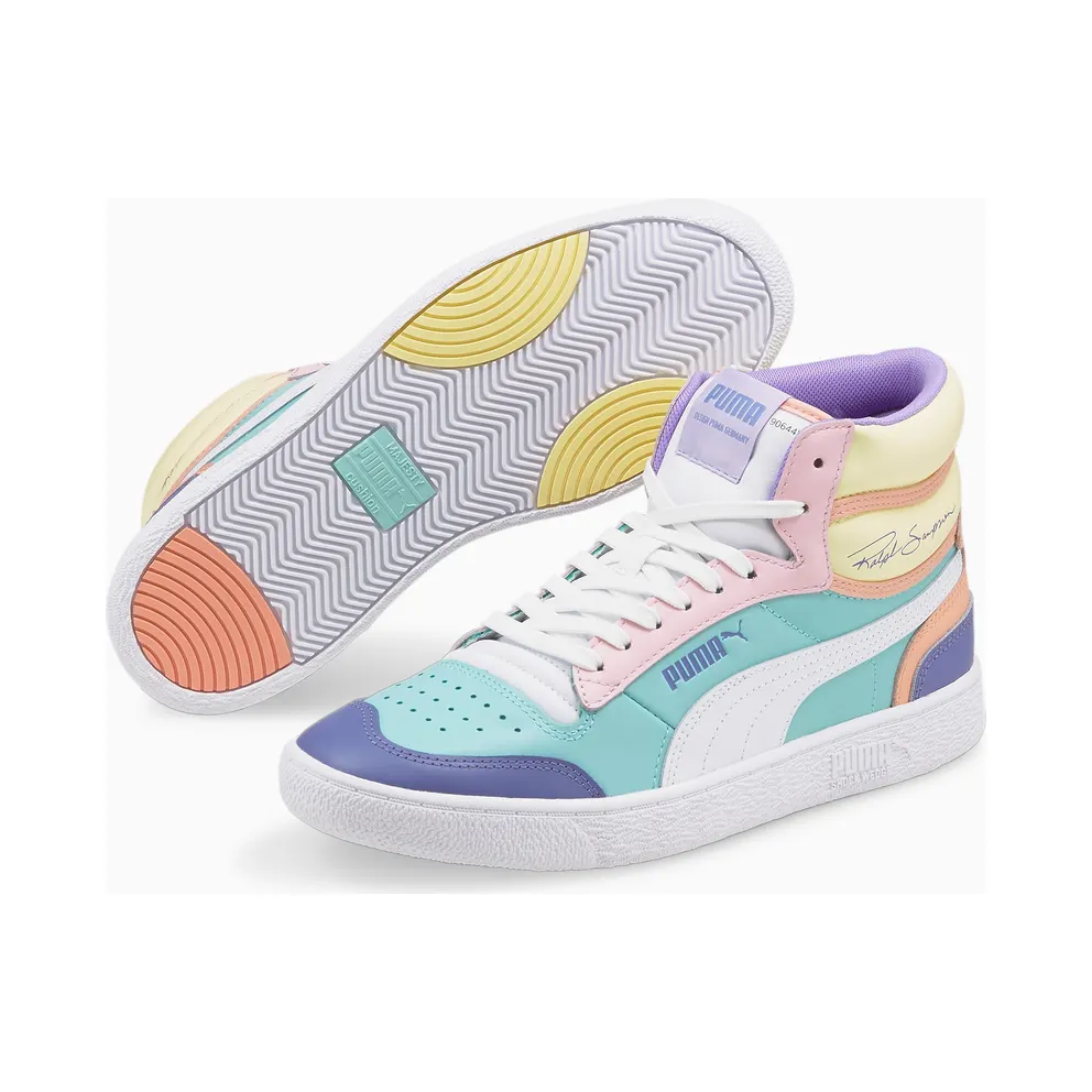 Puma Ralph Sampson Mid Blue/Pink/White (37084723)