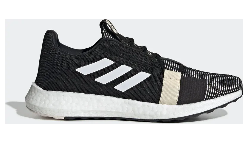 Adidas SenseBoost Go ‘Core Black Linen’ Core Black/Cloud White/Linen (G26943)