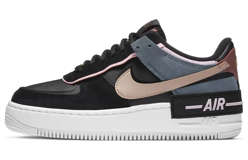 Nike Air Force 1 Shadow Black Light Arctic Pink (CU5315-001)