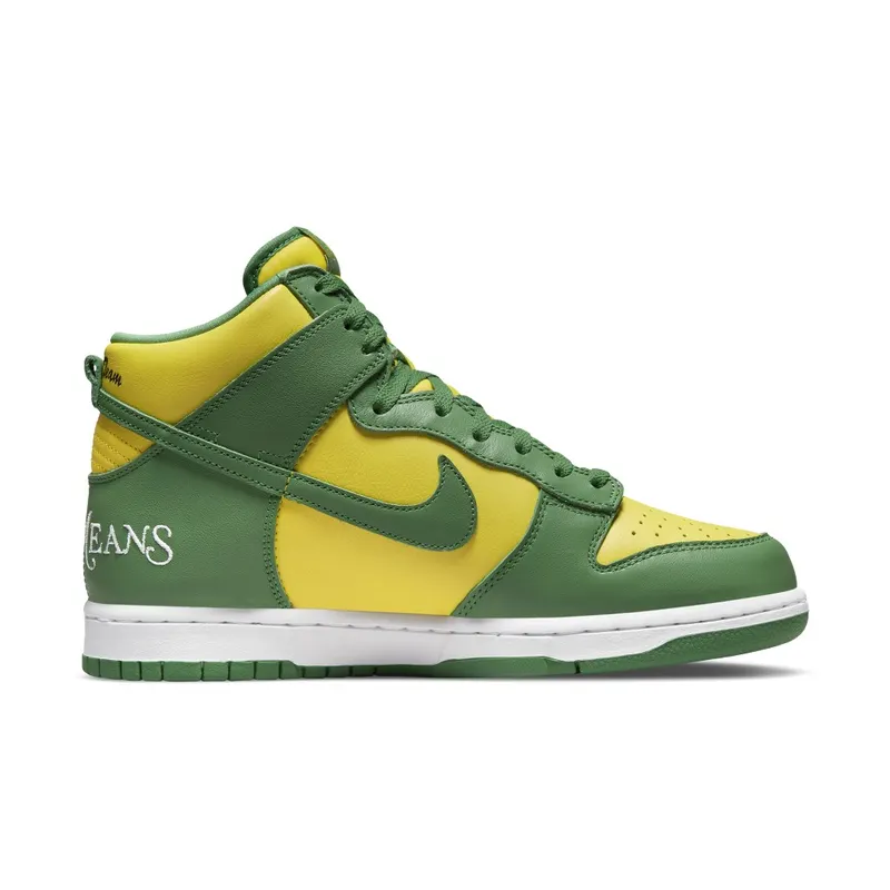 Nike x Supreme SB Dunk High Brazil Pine Green (DN3741-700)