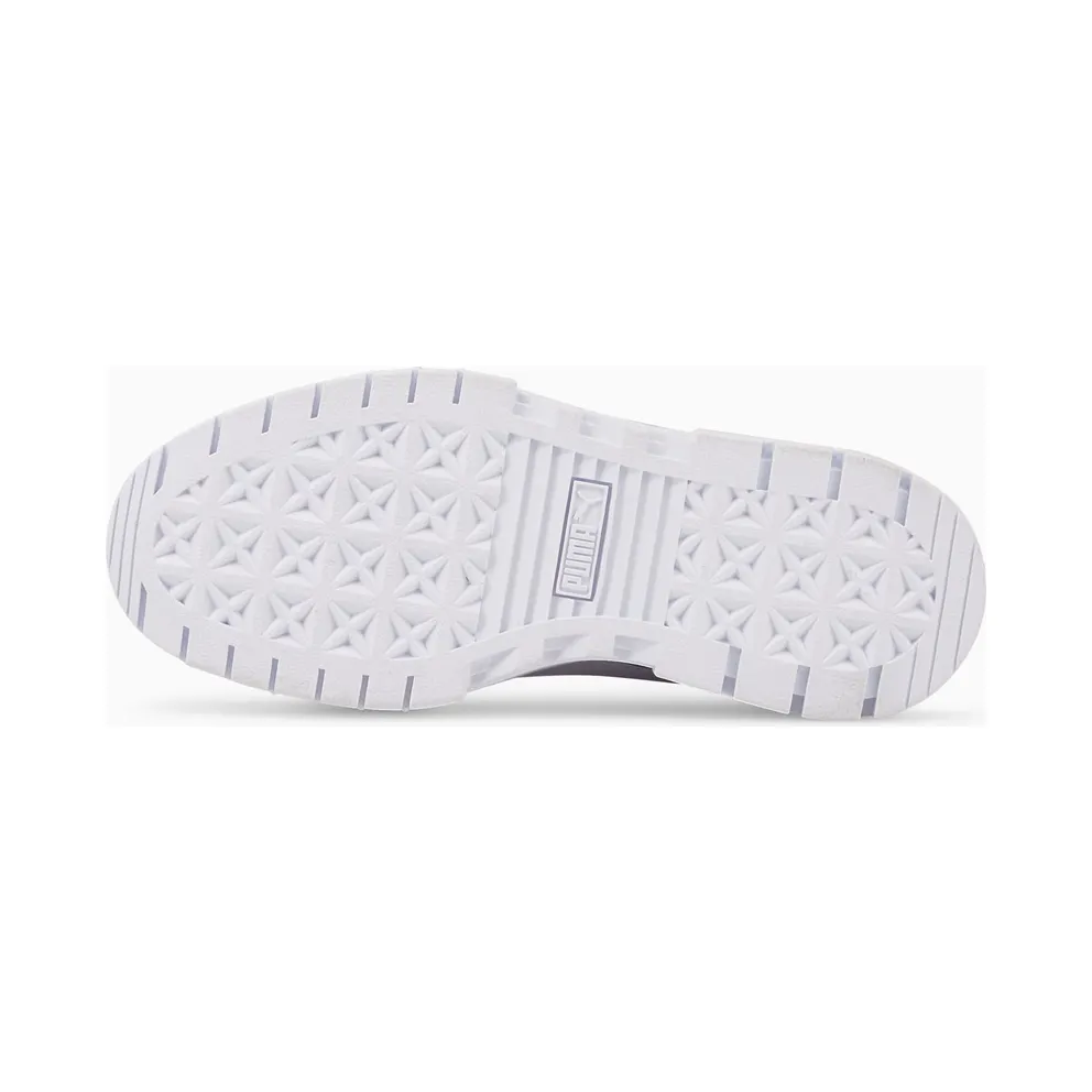 PUMA Mayze Leather Youth White/Gold (384527-01)