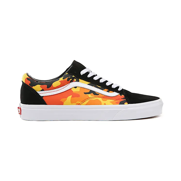 Vans Old Skool ‘Pop Camo’ Black/Spicy Orange (VN0A38G1RK3)