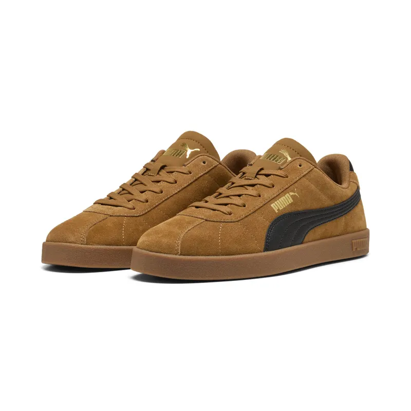 Puma Club II Suede “Kona Brown / Puma Black” (397444_35)