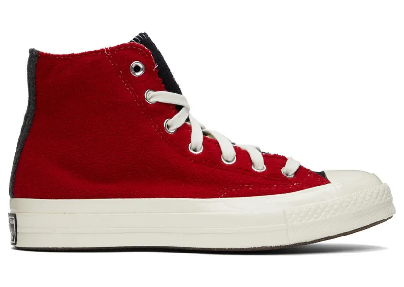 Converse Beyond Retro Fleece Chuck 70 Rood/blauw/zwart (172267C)
