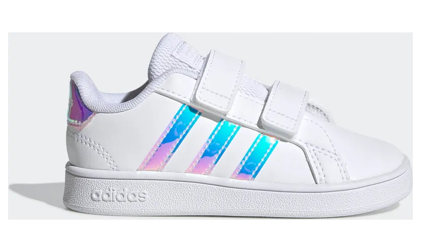 adidas Grand Court Schuh Cloud White / Cloud White / Dash Grey (FW1276)