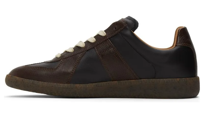 Maison Margiela White & Beige Replica Sneakers (S58WS0198 P4328) (3)