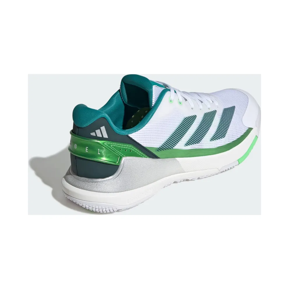 Adidas Crazyquick Padel Cloud White / Aurora Ivy / Lime Burst (JP7231)