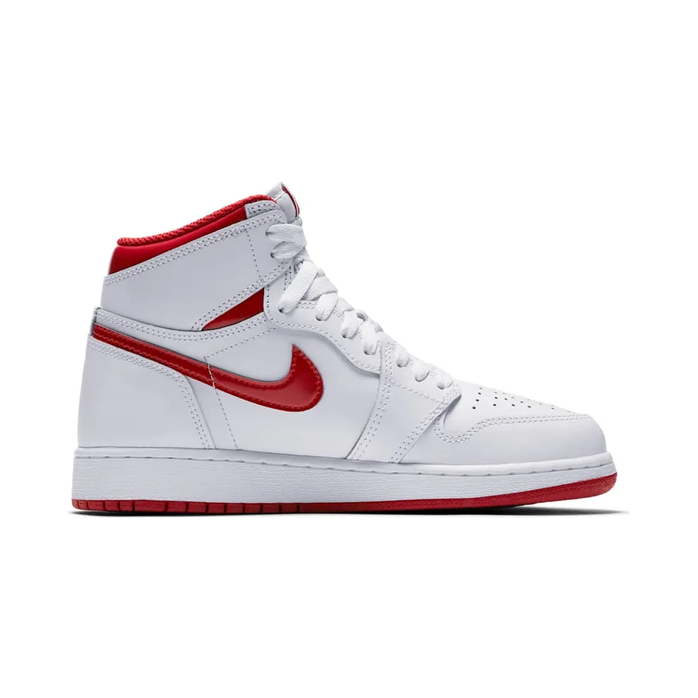 Jordan 1 Retro Metallic Red 2017 (GS) White/Varsity Red (575441-103)