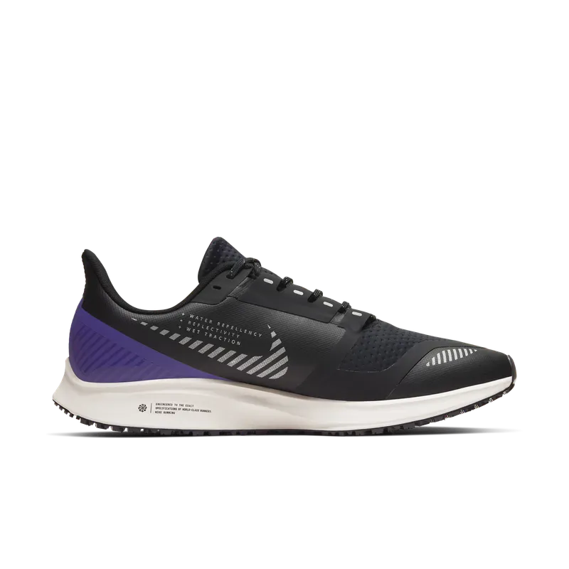 Nike Air Zoom Pegasus 36 Shield Black Voltage Purple (AQ8005-002)