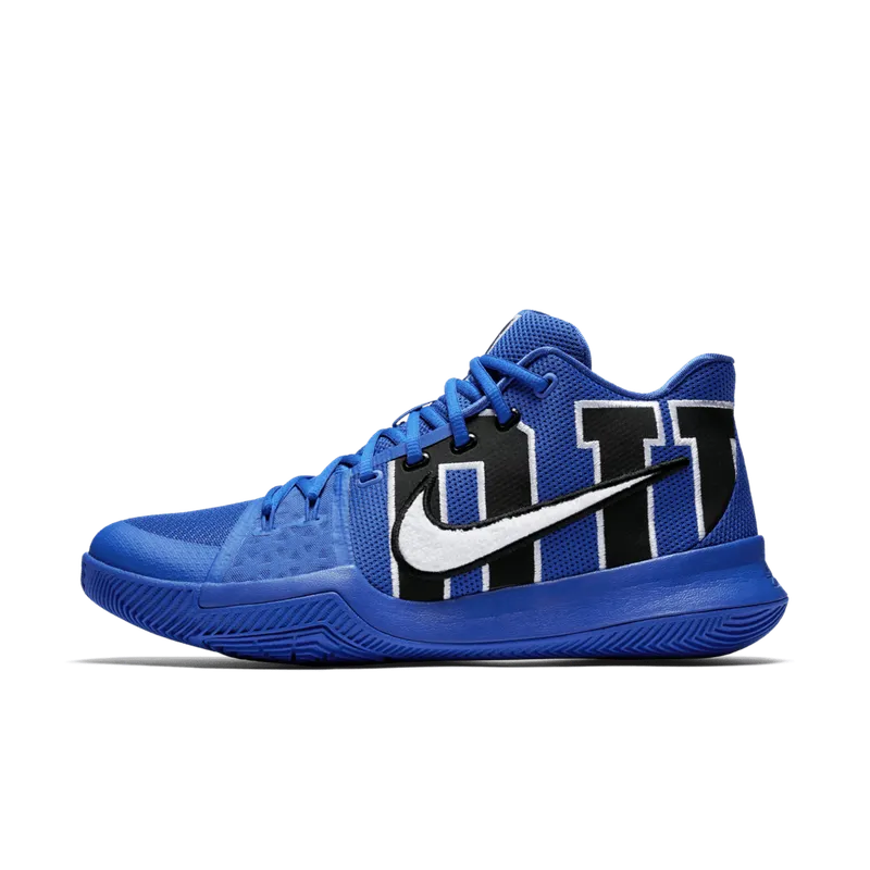 Nike Kyrie 3 Duke Black/Game Royal-Gum Medium Brown (922027-001)