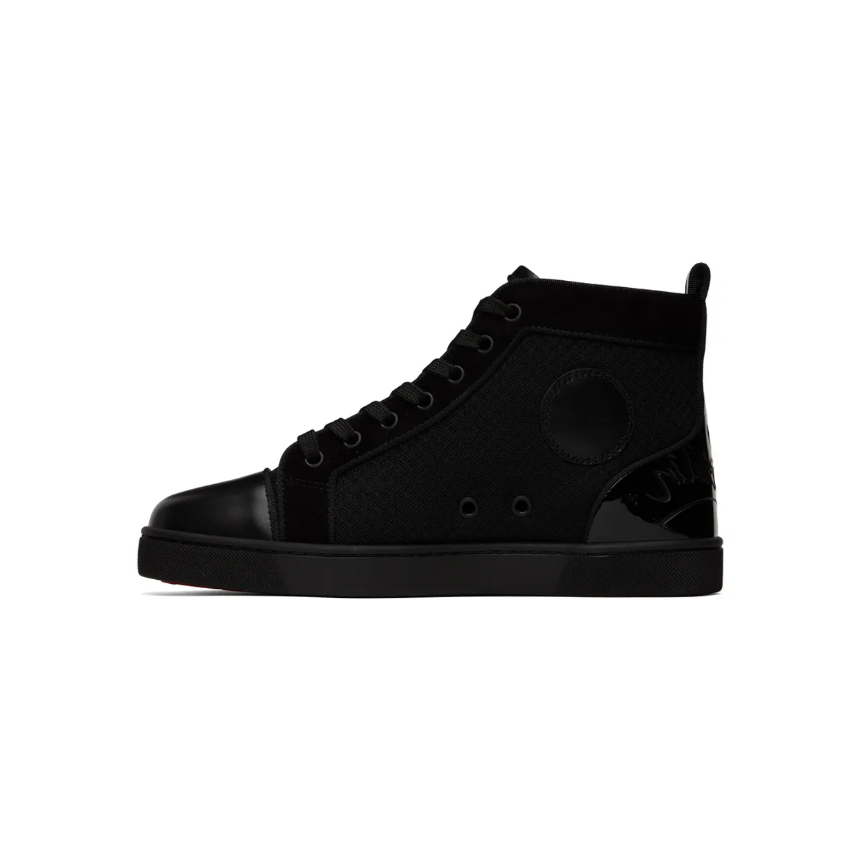 Christian Louboutin Black Fun Louis Sneakers (3220713) (3)