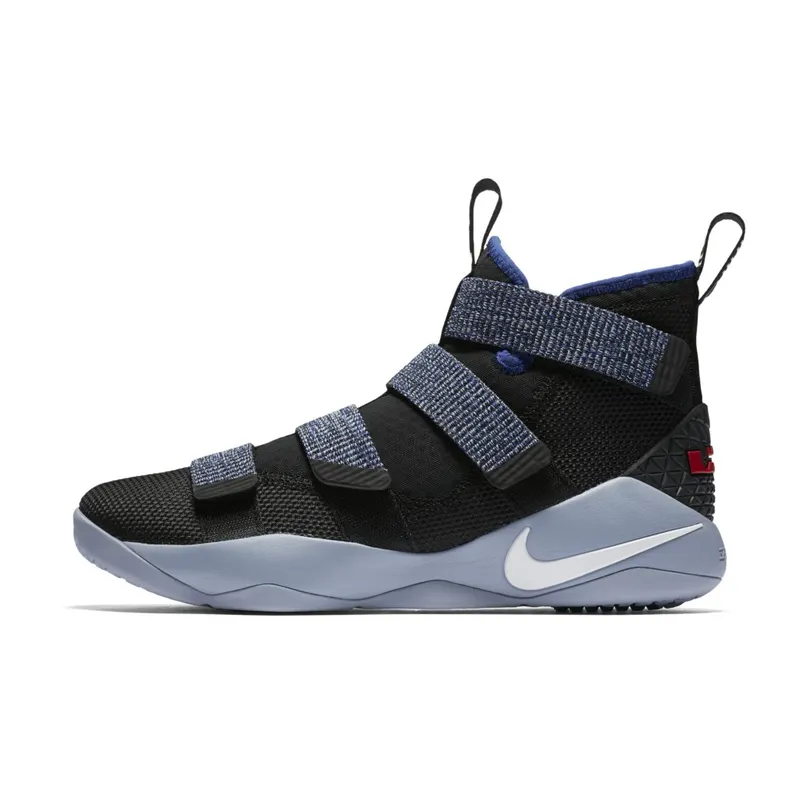 Nike  LeBron Zoom Soldier 11 Glacier Grey Glacier Grey/White-Deep Royal Blue (897644-005)