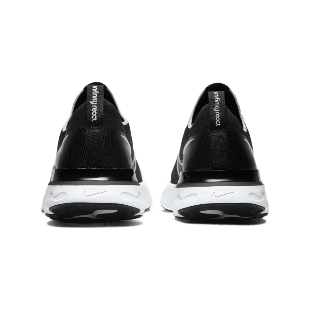 Nike React Infinity Run Black White Black/White-Dark Grey (CD4371-002)