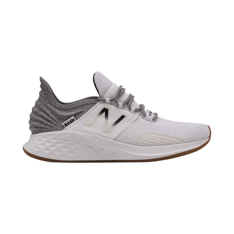 New Balance Fresh Foam Roav Tee Shirt White Back (Wide) (W) (WROAVTW-D)