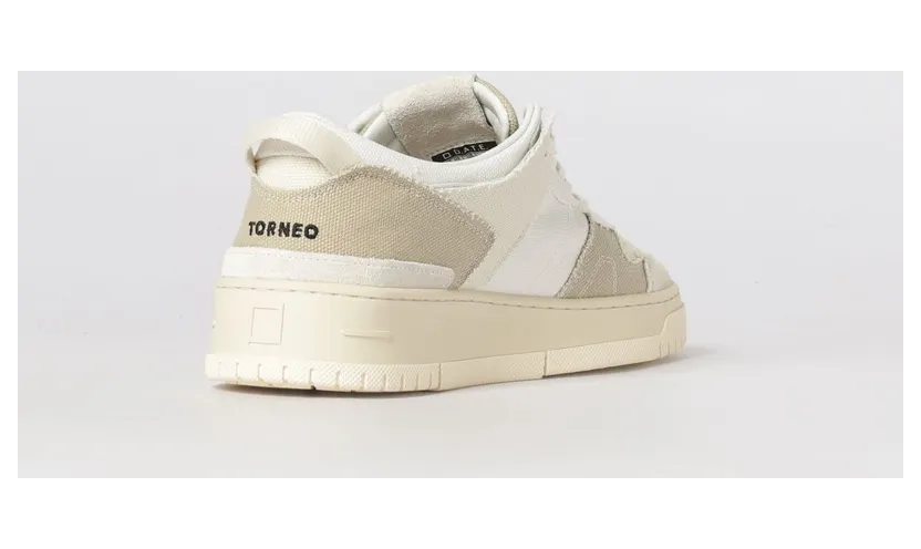 D.A.T.E D. A.T. E. Torneo Cotton Canvas Sneakers Sand (M441TOFGNA) (2)