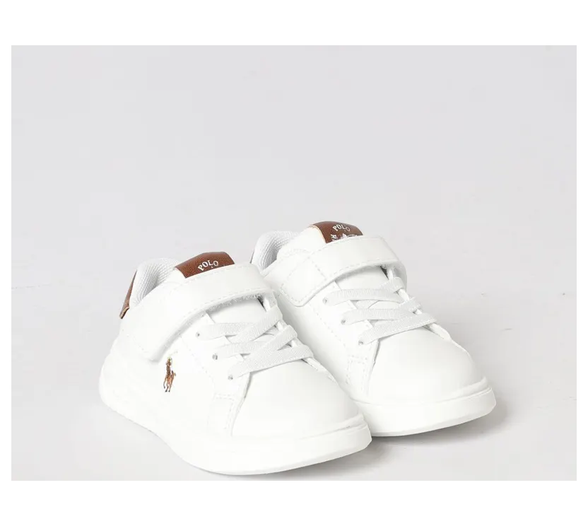 Polo Ralph Lauren Synthetic Leather Sneakers White (RL04251103)