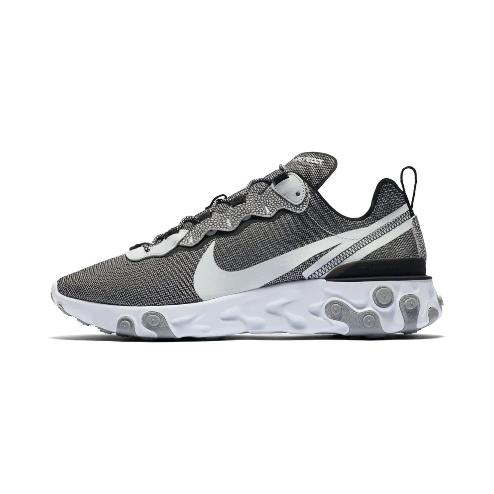 Nike React Element 55 Safari Pack Wolf Grey White/Wolf Grey-Black-Pure Platinum (CD2153-100)