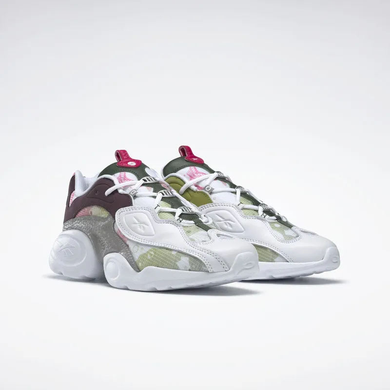 Reebok Electro 3D 97 Off The Hook White/Eggplant-Rustic Wine (Other Brands Other)